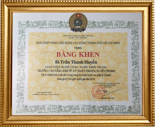 Chứng nhận học thiết kế thời trang chung nhan hoc thiet ke thoi trang